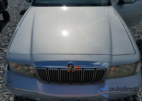 2002 Mercury Grand Marquis Gs из США, поврежденный, VIN 2MEFM74W52X621159